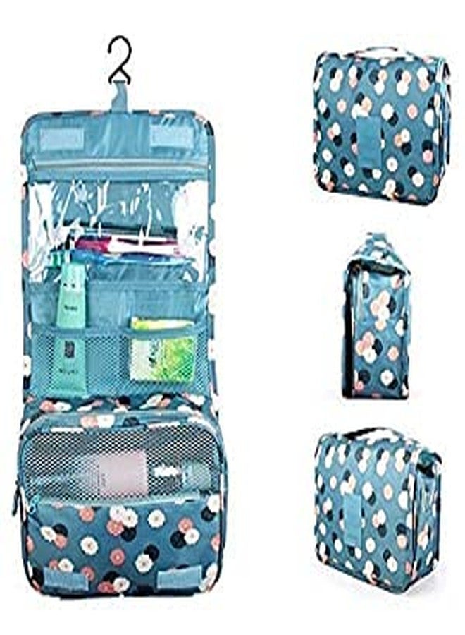 Moxtiza Multi Functional Travel Organizer Accessory Toiletry Cosmetics Bag Makeup Or Shaving Kit Pouch for Men and Women (Multi Colour) - Image 4